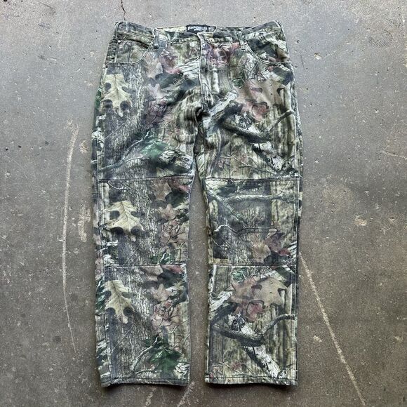 Mossy Oak Break-Up Infinity Camo Pants Fleece Lined Hunting 40x30 - Picture 1 of 14